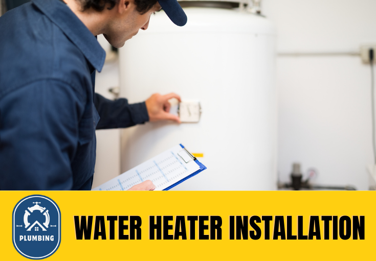 water heater installation Barnsley